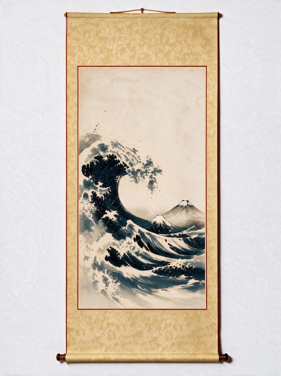 Fuji Beyond the Wave