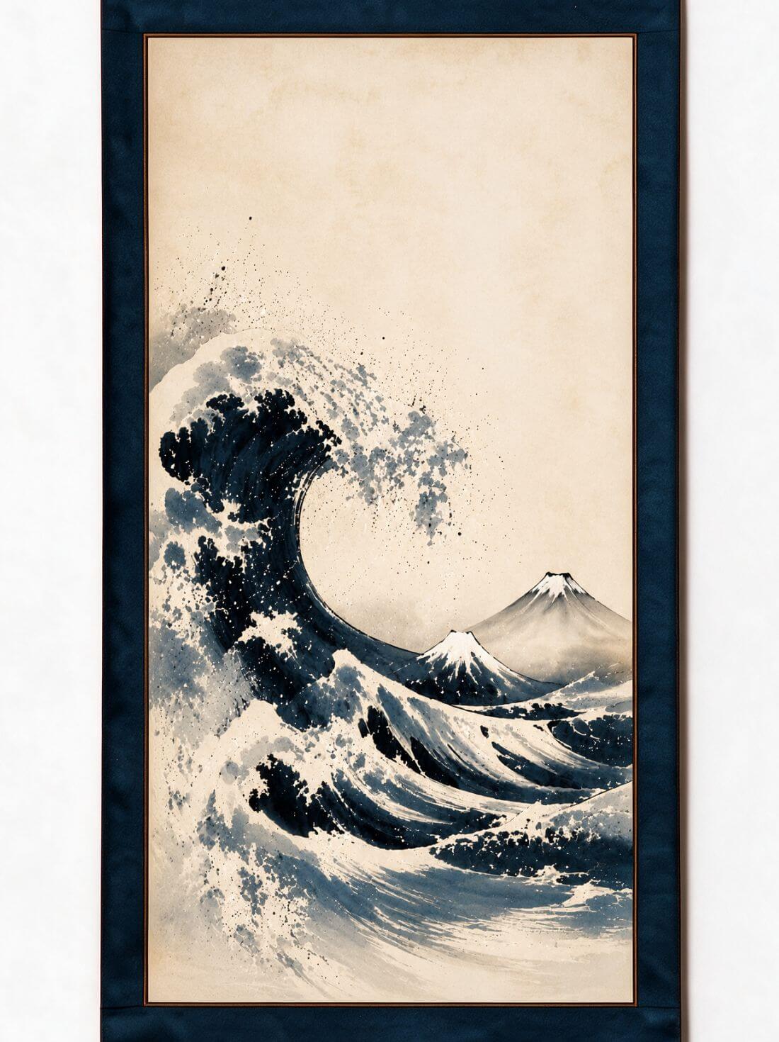 Fuji Beyond the Wave