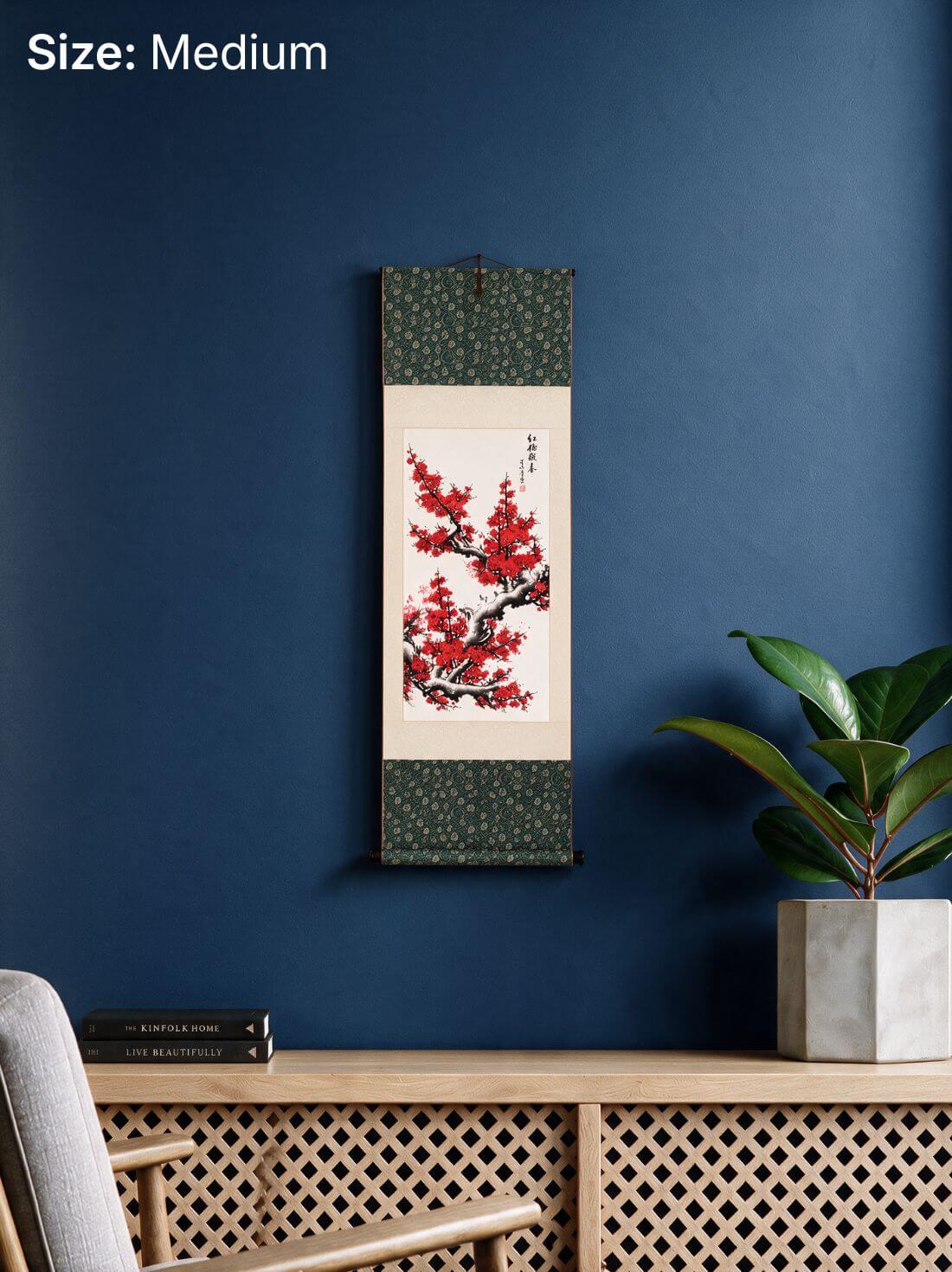 Blooming Plum Tree