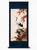 Autumn's Guardian Crane