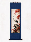 Autumn's Guardian Crane