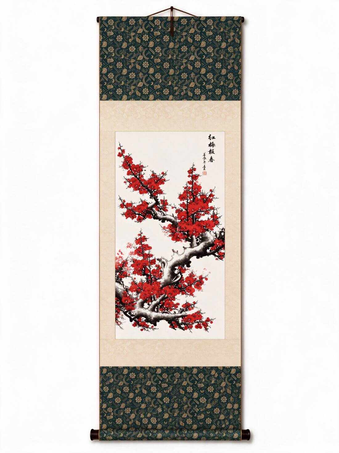 Blooming Plum Tree