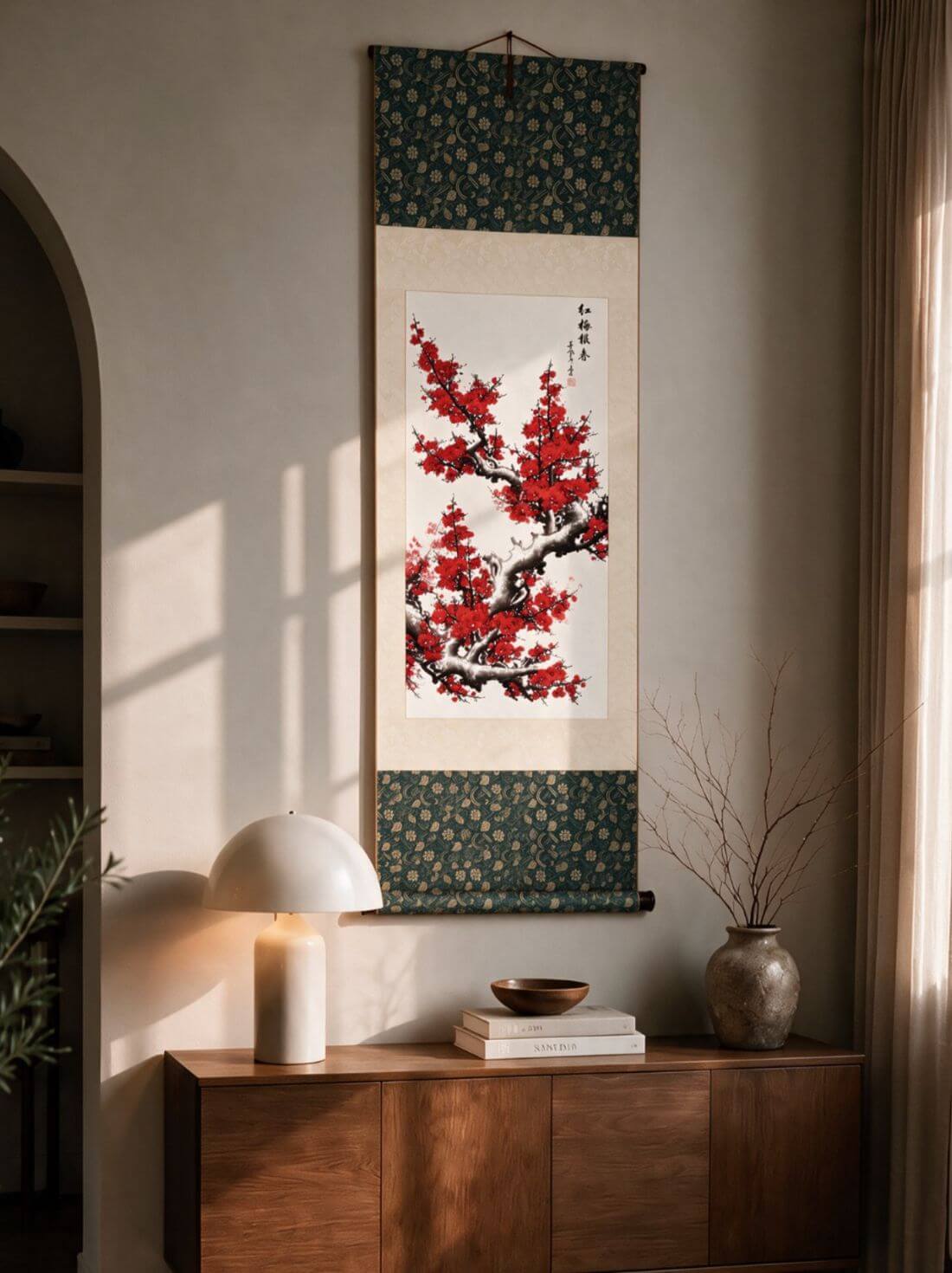Blooming Plum Tree